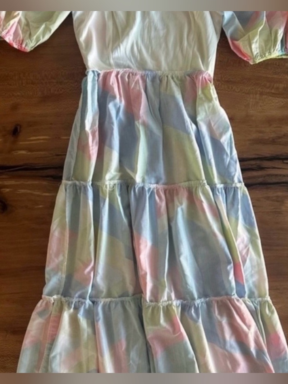 Flying Tomato Precious Moments/Full of Grace Dress with Puff Sleeves |Size S - Picture 13 of 15